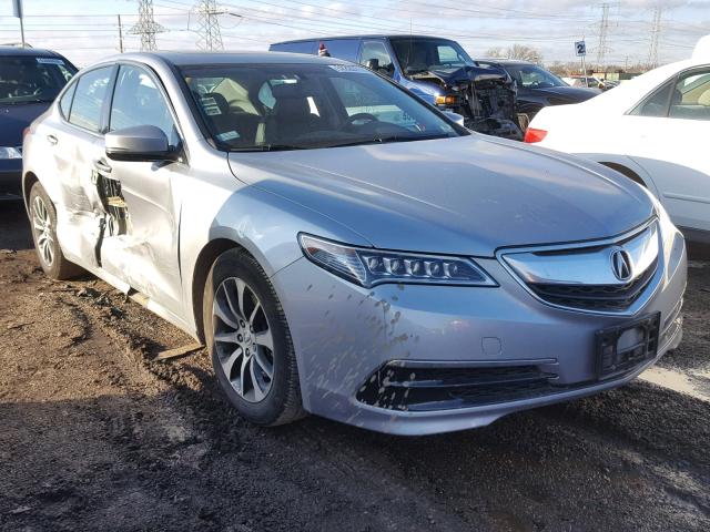 19UUB1F33HA002884 - 2017 ACURA TLX SILVER photo 1