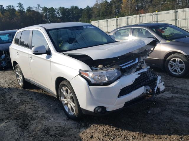 JA4AD3A30EZ004680 - 2014 MITSUBISHI OUTLANDER WHITE photo 1