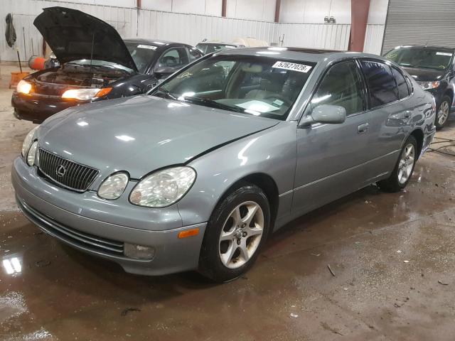 JT8BD69S420151851 - 2002 LEXUS GS 300 GRAY photo 2