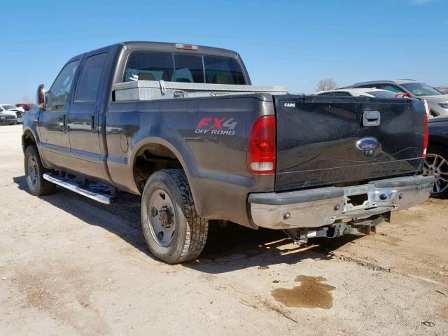 1FTSW21P77EA18720 - 2007 FORD F250 SUPER CHARCOAL photo 3