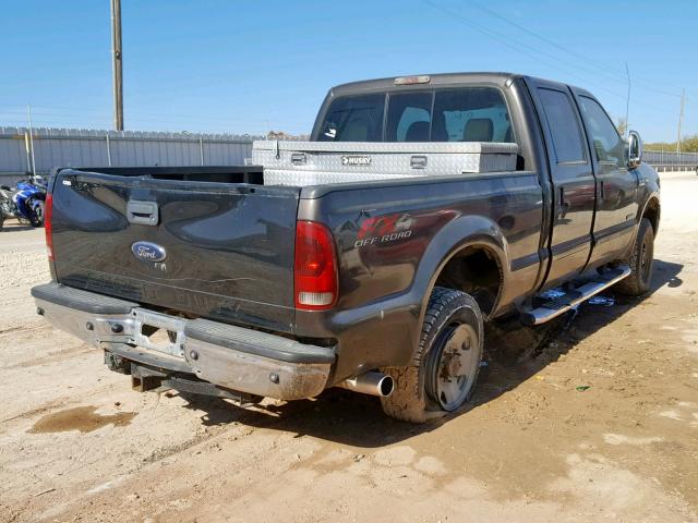 1FTSW21P77EA18720 - 2007 FORD F250 SUPER CHARCOAL photo 4