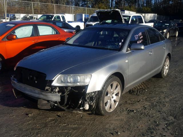 WAUDH74F27N083135 - 2007 AUDI A6 3.2 QUA SILVER photo 2