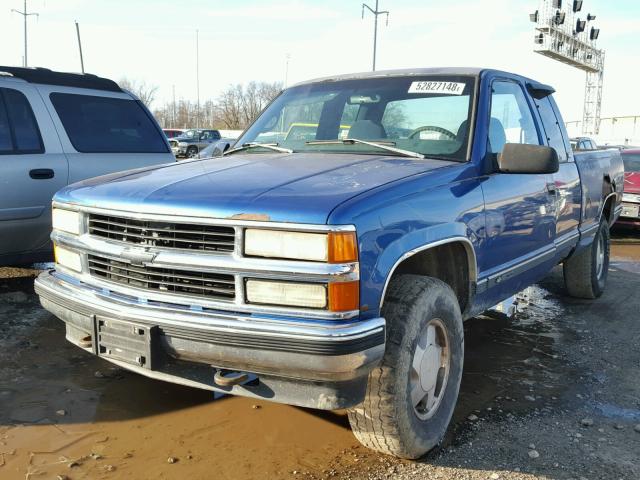 2GCEK19R5V1118693 - 1997 CHEVROLET GMT-400 K1 BLUE photo 2