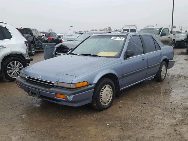 1GCGA5640HA225043 - 1987 HONDA ACCORD LXI BLUE photo 2