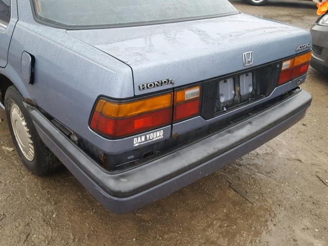 1GCGA5640HA225043 - 1987 HONDA ACCORD LXI BLUE photo 9