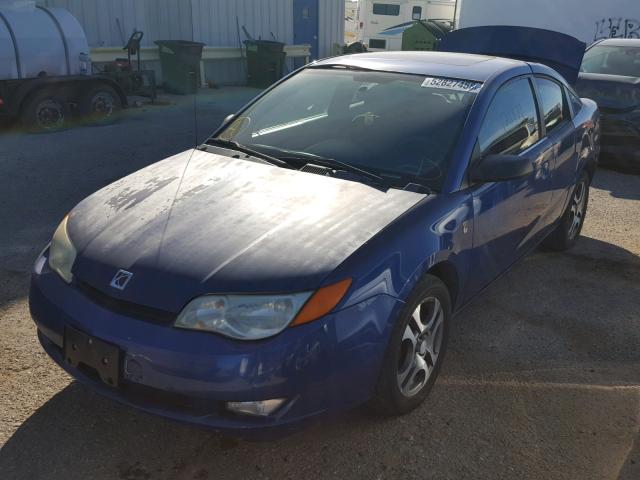 1G8AW12F15Z109364 - 2005 SATURN ION LEVEL BLUE photo 2