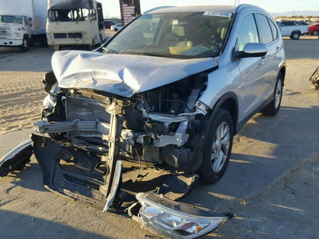 2HKRM3H70GH539990 - 2016 HONDA CR-V EXL SILVER photo 2