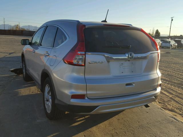 2HKRM3H70GH539990 - 2016 HONDA CR-V EXL SILVER photo 3