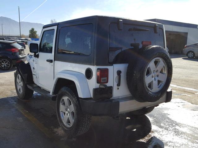 1C4AJWBG4CL136262 - 2012 JEEP WRANGLER S WHITE photo 3