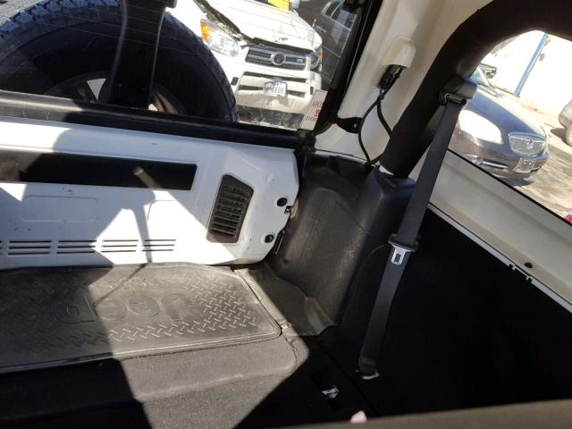 1C4AJWBG4CL136262 - 2012 JEEP WRANGLER S WHITE photo 6