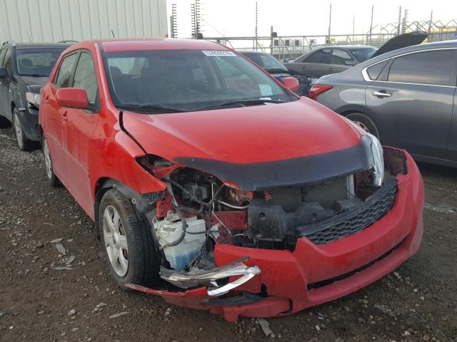 2T1KE40E99C002815 - 2009 TOYOTA COROLLA MA RED photo 1