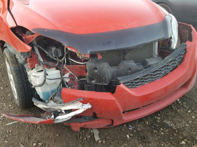 2T1KE40E99C002815 - 2009 TOYOTA COROLLA MA RED photo 9