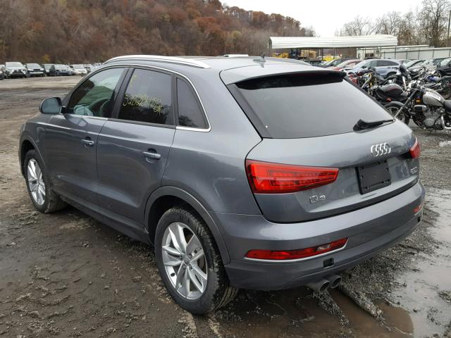 WA1EFCFS2GR008955 - 2016 AUDI Q3 PREMIUM GRAY photo 3