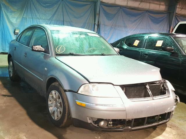 WVWPD63B33P268863 - 2003 VOLKSWAGEN PASSAT GLS GRAY photo 1