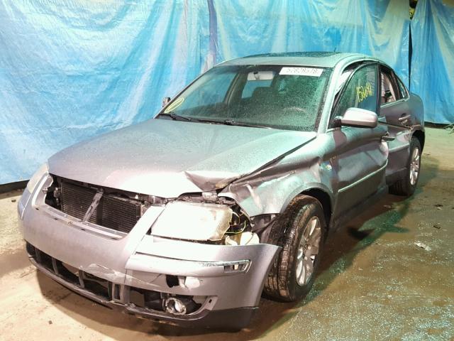 WVWPD63B33P268863 - 2003 VOLKSWAGEN PASSAT GLS GRAY photo 2