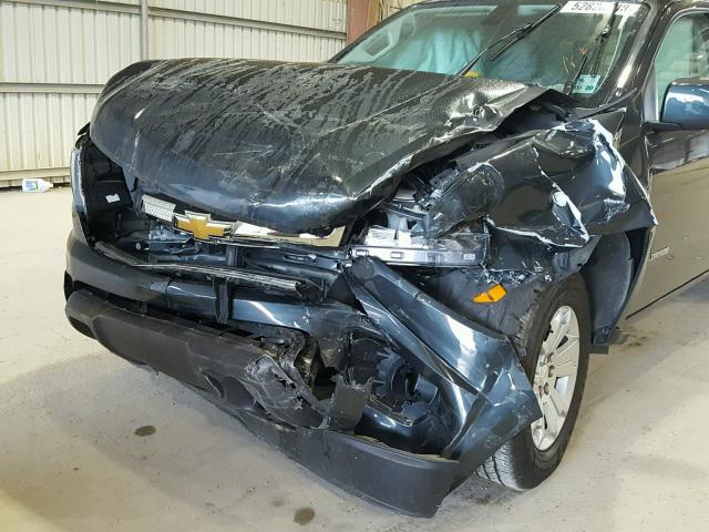 1GCGTCEN7J1101172 - 2018 CHEVROLET COLORADO L GRAY photo 9