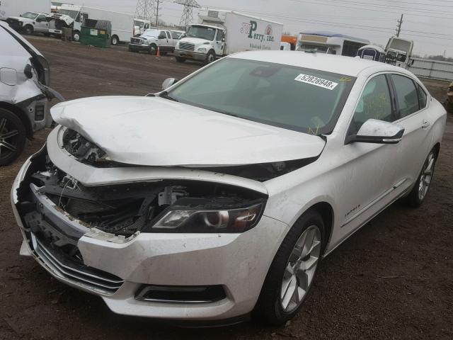 1G1145S39HU121636 - 2017 CHEVROLET IMPALA PRE WHITE photo 2