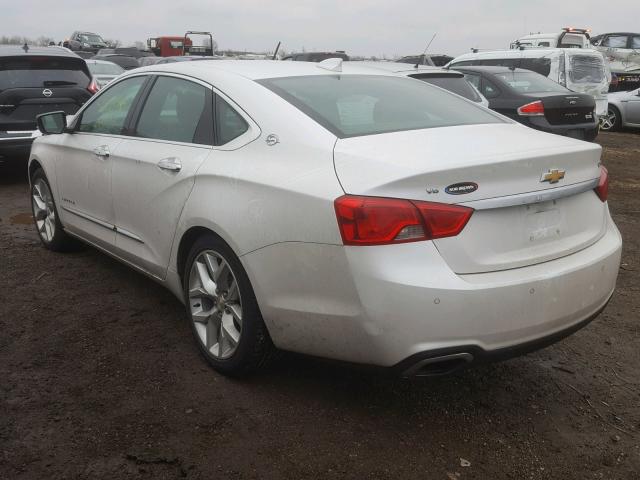 1G1145S39HU121636 - 2017 CHEVROLET IMPALA PRE WHITE photo 3