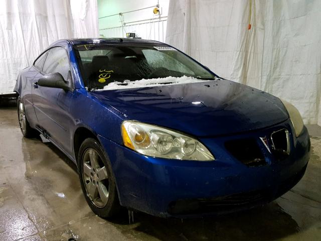 1G2ZH158564230417 - 2006 PONTIAC G6 GT BLUE photo 1