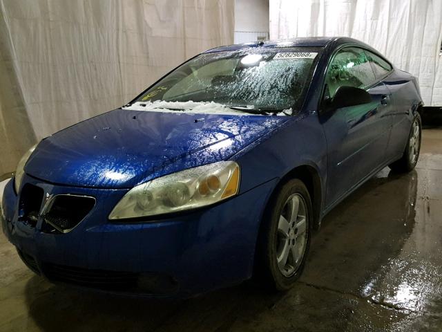 1G2ZH158564230417 - 2006 PONTIAC G6 GT BLUE photo 2