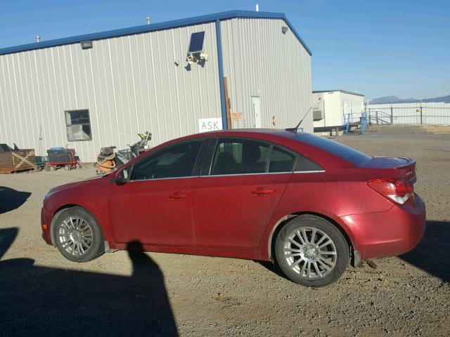 1G1PK5SC2C7180311 - 2012 CHEVROLET CRUZE ECO RED photo 9