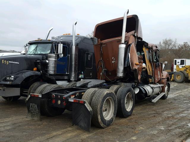 1FUJA6CG42LJ96354 - 2002 FREIGHTLINER CONVENTION BROWN photo 4