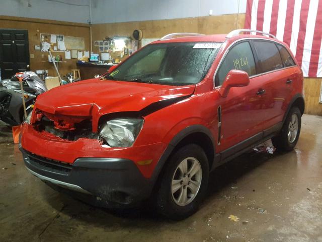 3GSCL33P19S531068 - 2009 SATURN VUE XE RED photo 2