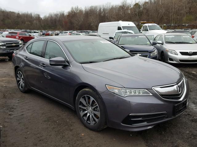 19UUB1F38HA002220 - 2017 ACURA TLX GRAY photo 1