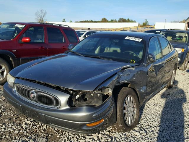 1G4HP54K35U203984 - 2005 BUICK LESABRE CU CHARCOAL photo 2