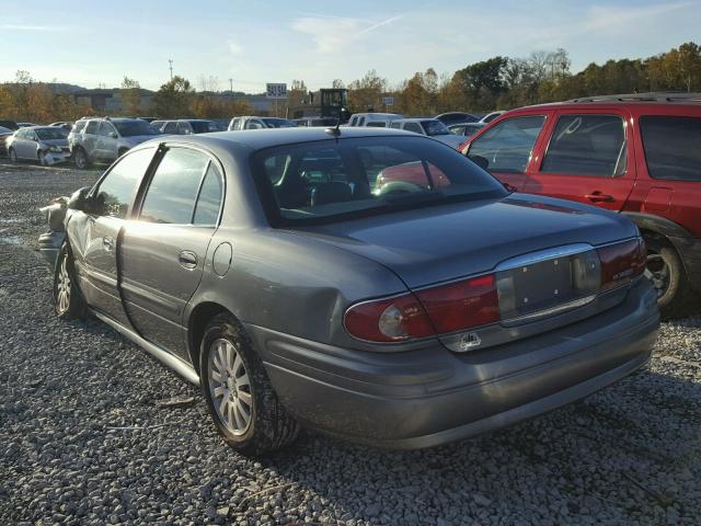 1G4HP54K35U203984 - 2005 BUICK LESABRE CU CHARCOAL photo 3