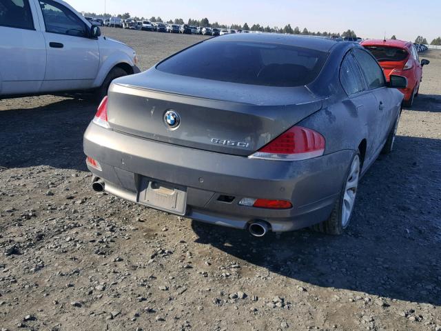 WBAEH73425B191905 - 2005 BMW 645 CI AUT CHARCOAL photo 4