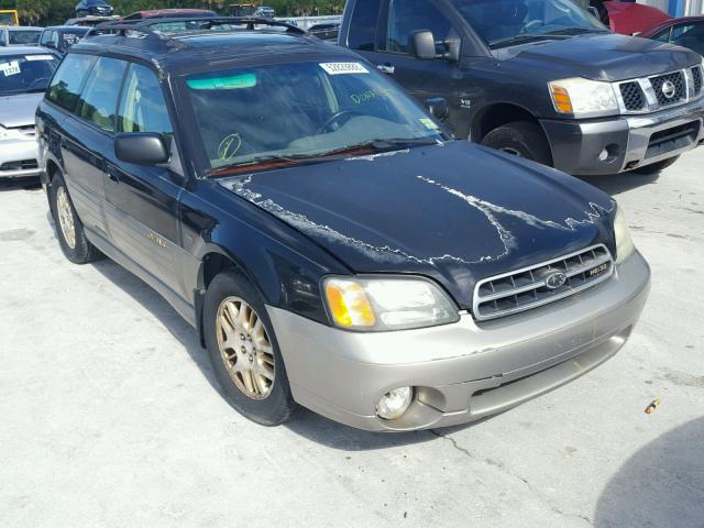 4S3BH806127656044 - 2002 SUBARU LEGACY OUT BLACK photo 1