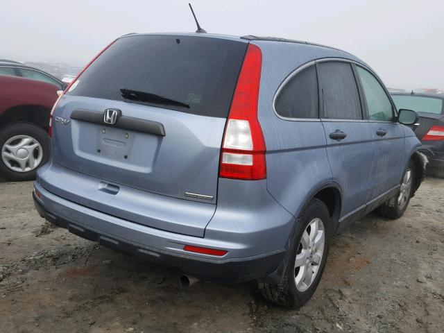 5J6RE3H43BL035337 - 2011 HONDA CR-V SE BLUE photo 4