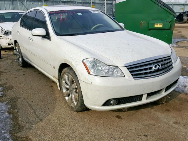 JNKAY01F27M456468 - 2007 INFINITI M35 BASE WHITE photo 1