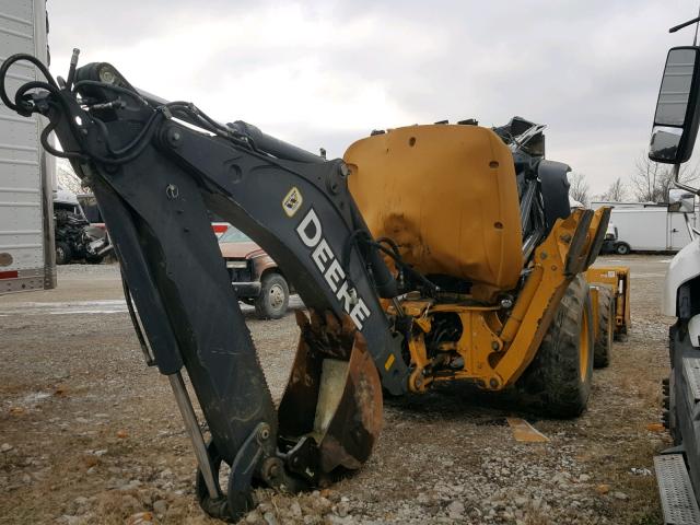 1T0310SKTEE259232 - 2014 JOHN DEERE TRACTOR YELLOW photo 4