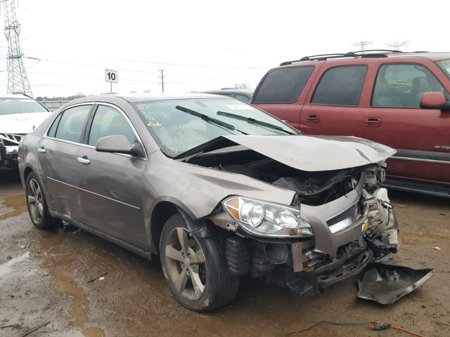 1G1ZC5E03CF173283 - 2012 CHEVROLET MALIBU 1LT BROWN photo 1
