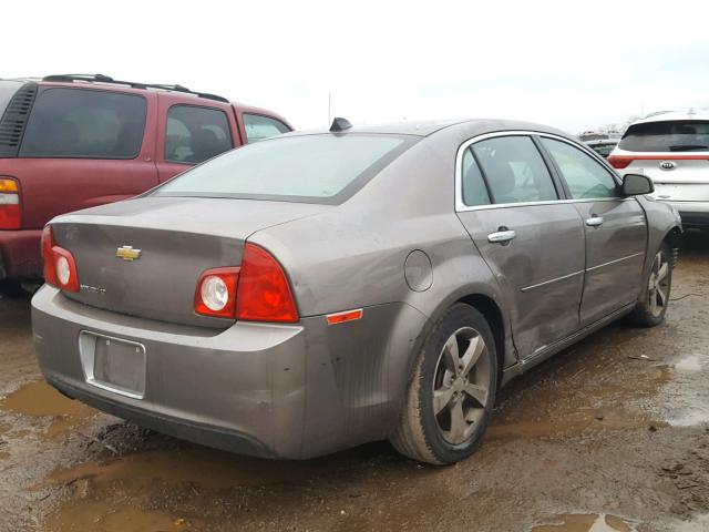 1G1ZC5E03CF173283 - 2012 CHEVROLET MALIBU 1LT BROWN photo 4