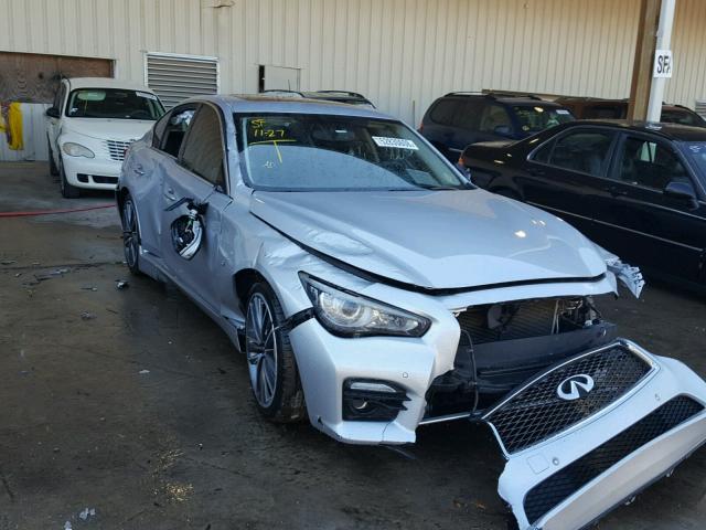 JN1BV7AP2EM671266 - 2014 INFINITI Q50 BASE SILVER photo 1