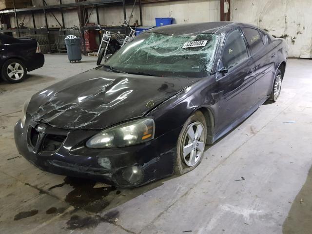 2G2WP552581145391 - 2008 PONTIAC GRAND PRIX შავი ფოტო 2