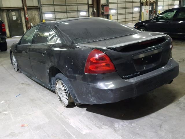 2G2WP552581145391 - 2008 PONTIAC GRAND PRIX შავი ფოტო 3
