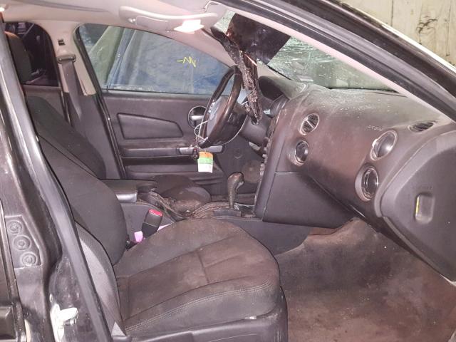 2G2WP552581145391 - 2008 PONTIAC GRAND PRIX შავი ფოტო 5