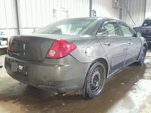 1G2ZF55B764268997 - 2006 PONTIAC G6 SE GRAY photo 4