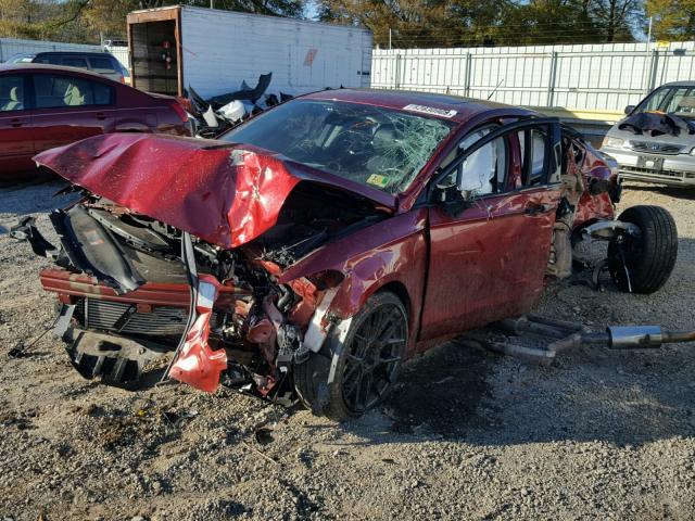 3FA6P0D95FR275196 - 2015 FORD FUSION TIT RED photo 2