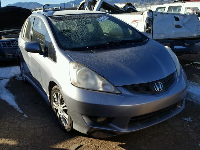 JHMGE88459S042749 - 2009 HONDA FIT SPORT SILVER photo 1