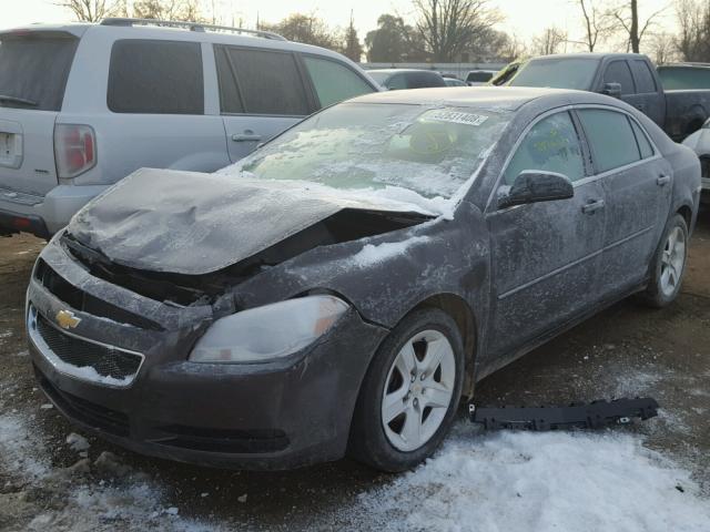 1G1ZB5E0XCF296324 - 2012 CHEVROLET MALIBU LS ნაცრისფერი ფოტო 2