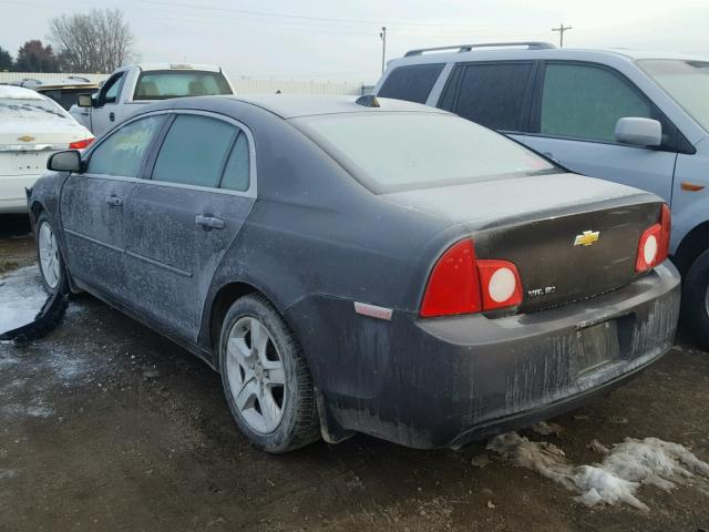 1G1ZB5E0XCF296324 - 2012 CHEVROLET MALIBU LS ნაცრისფერი ფოტო 3