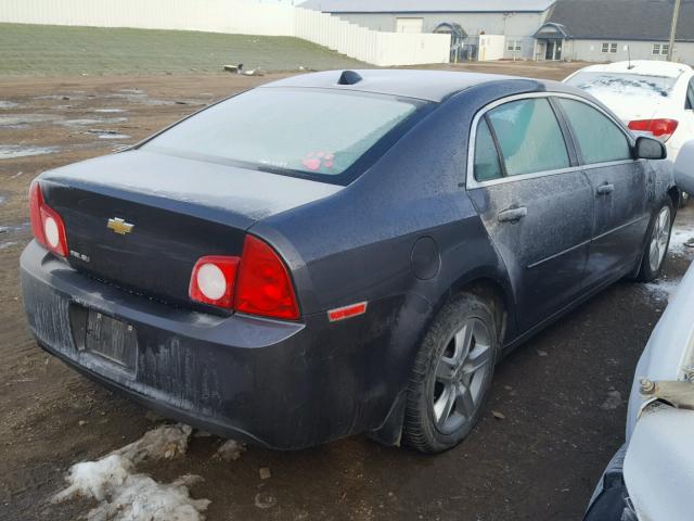 1G1ZB5E0XCF296324 - 2012 CHEVROLET MALIBU LS ნაცრისფერი ფოტო 4