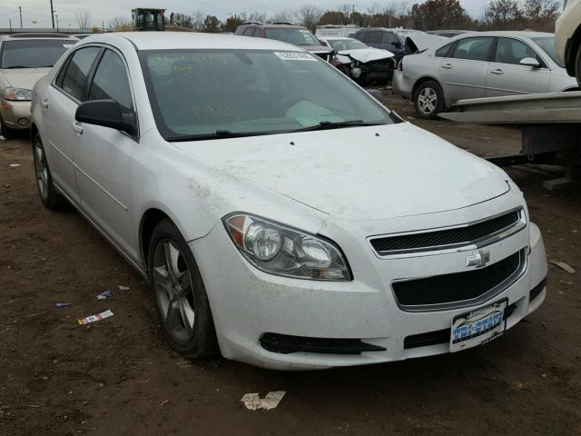 1G1ZB5E11BF304849 - 2011 CHEVROLET MALIBU LS WHITE photo 1