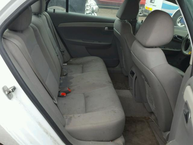1G1ZB5E11BF304849 - 2011 CHEVROLET MALIBU LS WHITE photo 6