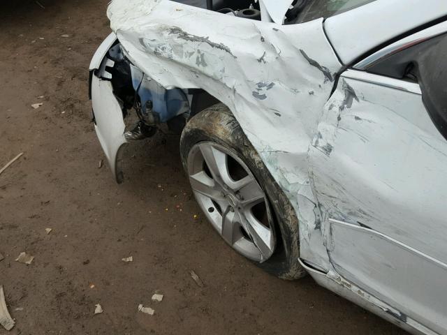 1G1ZB5E11BF304849 - 2011 CHEVROLET MALIBU LS WHITE photo 9